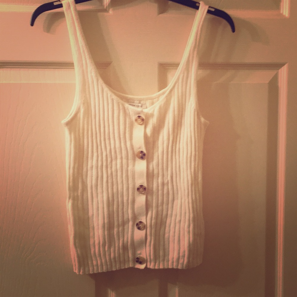 American eagle sweater tank top medium